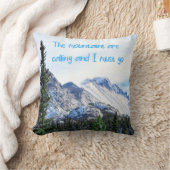 山が鳴って行かなければならぬ クッション (ブランケット)