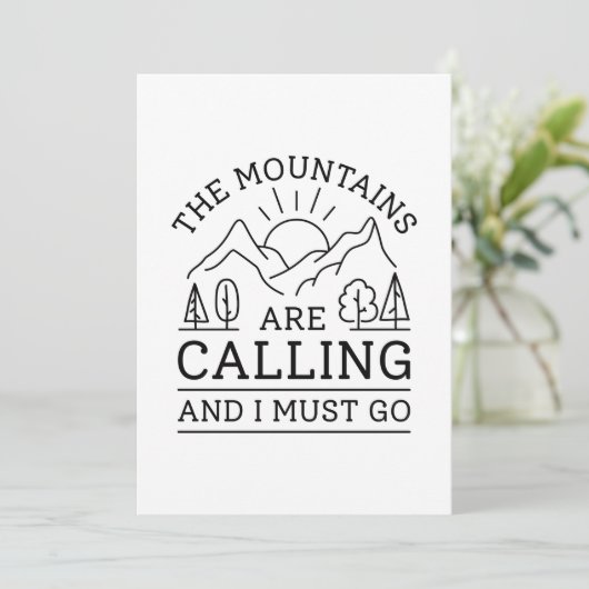 山が鳴って行かなければならぬ サンキューカード (スタンド正面)