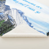 山が鳴って行かなければならぬ シェルパブランケット (3/4)