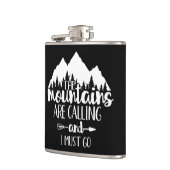 山が鳴って行かなければならぬ フラスク (左)