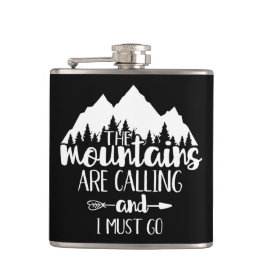 山が鳴って行かなければならぬ フラスク