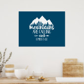 山が鳴って行かなければならぬ ポスター (キッチン)