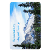 山が鳴って行かなければならぬ マグネット (縦)