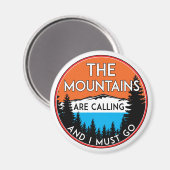 山が鳴って行かなければならぬ マグネット (正面/裏面)