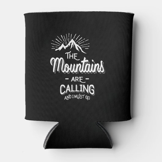 山が鳴って行かなければならぬ 缶クーラー (正面)