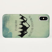 山が鳴って行かなければならぬ Case-Mate iPhoneケース (裏面(横))