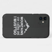 山が鳴って行かなければならぬ Case-Mate iPhoneケース (裏面(横))