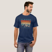 山が鳴る Tシャツ (正面フル)