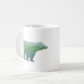 山くま コーヒーマグカップ (正面左)