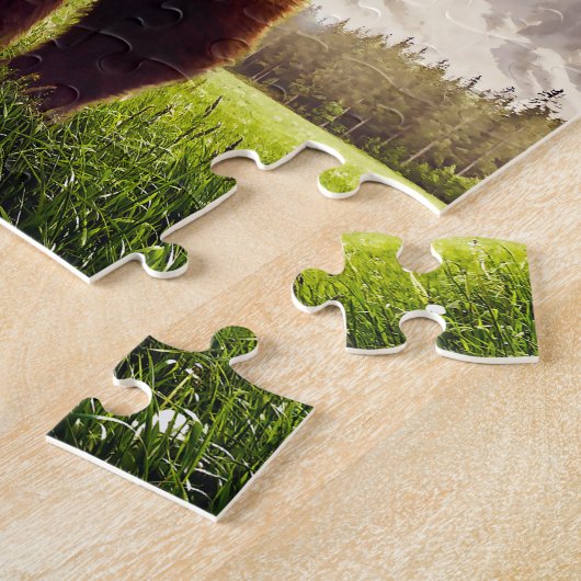 山くま ジグソーパズル (側面)