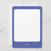 山での良い日/パーソナライズされた誕生日  シーズンカード (裏面)