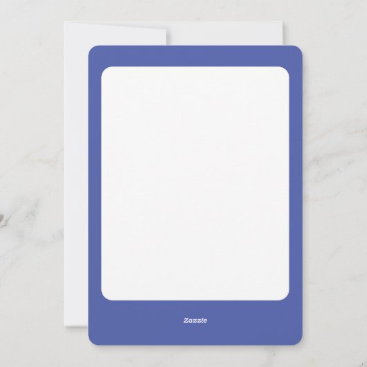 山での良い日/パーソナライズされた誕生日  シーズンカード (裏面)