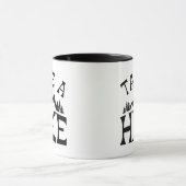 山でも登ってろ マグカップ (中央)