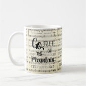 山で話しに行く コーヒーマグカップ (左)