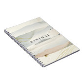 山とゴールデン・ラインの芸術背景。オリエンタル ノートブック (右側)