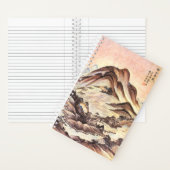 山とストリーム朝鮮王朝フォーク芸術 ノートブック (内側)