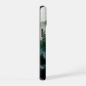 山とビッグフット iPhone 15ケース (右側面)