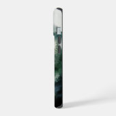 山とビッグフット iPhone 15ケース (左側面)