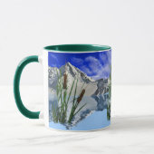 山とブルッシュマグとウィルダネス湖 マグカップ (左)