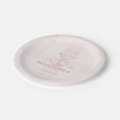 山とマルティーニバチェロレッテ ペーパープレート (アングル)