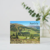 山とメドウズジラータルオーストリア ポストカード (スタンド正面)