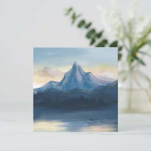 山と夕日 (スタンド正面)