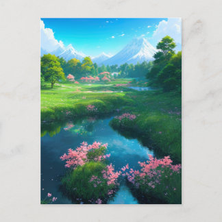 山と夢が衝突する場所 ポストカード