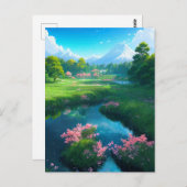 山と夢が衝突する場所 ポストカード (正面/裏面)