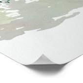 山と子供のための就寝時間シェマイスラエル ポスター (角)