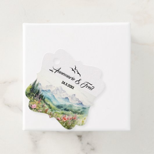 山と山花 フェイバータグ (インサイチュ)