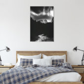 山と川のドラマチックな風景 キャンバスプリント (インサイチュ (寝室))