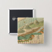 山と川の地図 缶バッジ (正面&裏面)