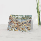 山と得お考え前のカード カード (正面)