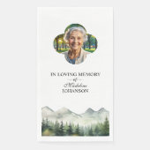 山と木のお祝いの生活葬儀 (正面)