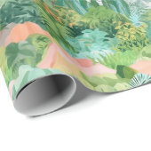 山と木 ラッピングペーパー (ロールコーナー)