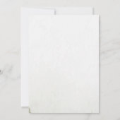 山と森と湖とストリングライトの上品なウェディング 招待状 (裏面)