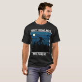 山と森のシーン19 Tシャツ (正面フル)