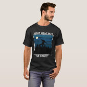 山と森のシーン19 Tシャツ (正面フル)