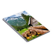 山と森林の伐採キャンプ ノートブック (右側)