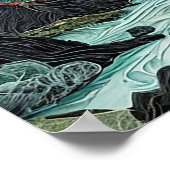 山と森 ポスター (角)