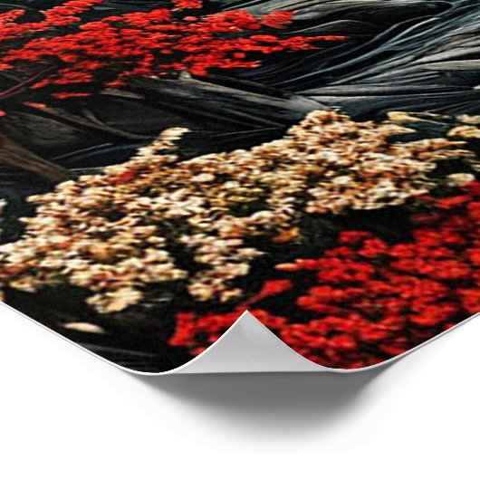 山と森 ポスター (角)