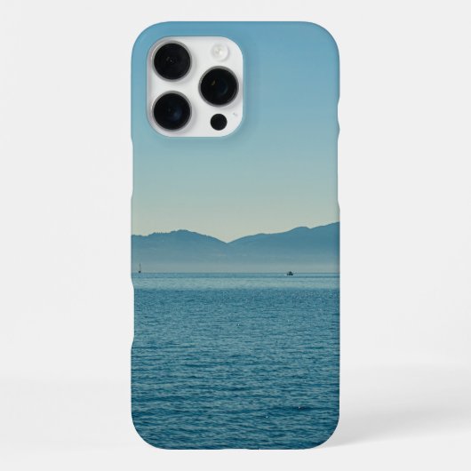 山と海の景色 iPhoneケース (裏面)