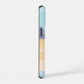 山と海の風景 iPhone 15ケース (右側面)