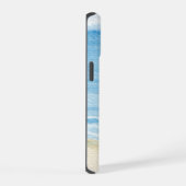 山と海の風景 iPhone 15ケース (右側面)