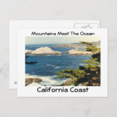 山と海 ポストカード (正面/裏面)