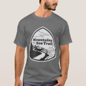 山と海 Tシャツ (正面)