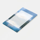 山と湖の風光明媚な自然写真 ポストイット (アングル)