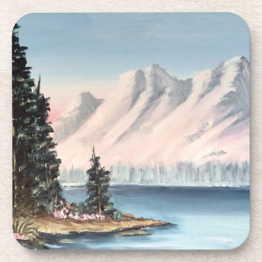 山と湖コースター コースター (正面)