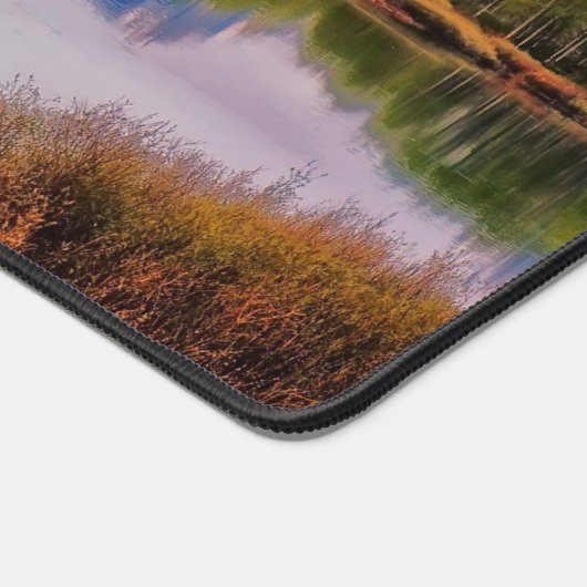 山と湖 デスクマット (コーナー)