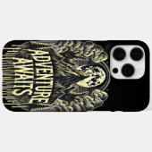 山と満月で冒険|過去記事 Case-Mate iPhoneケース (裏面 (横))